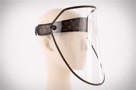 louis vuitton face shield|Louis Vuitton ppe shield.